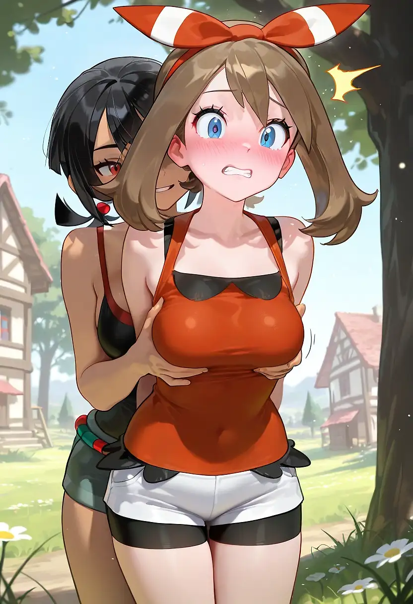 AI art "Delta Episode: First encounter with Zinnia"