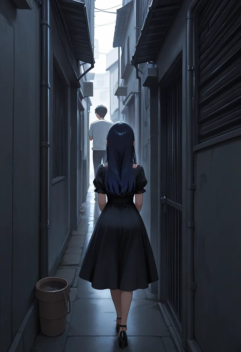 AI art "Alley sex"