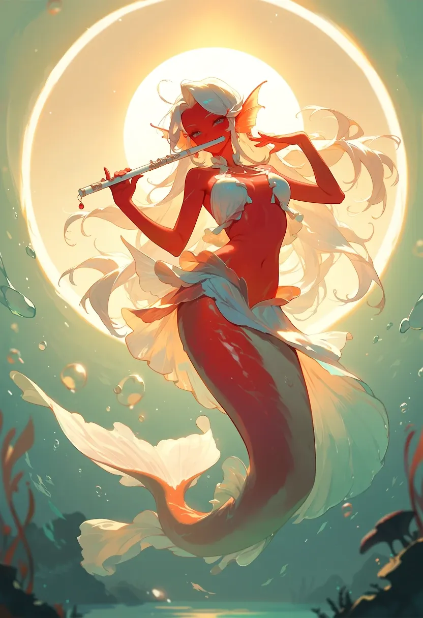AI art "Under that sea"