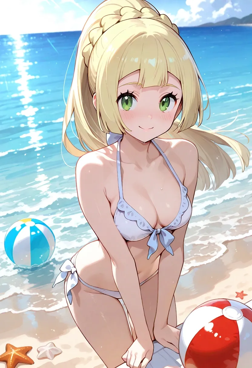 Lillie's Beach Threesome
