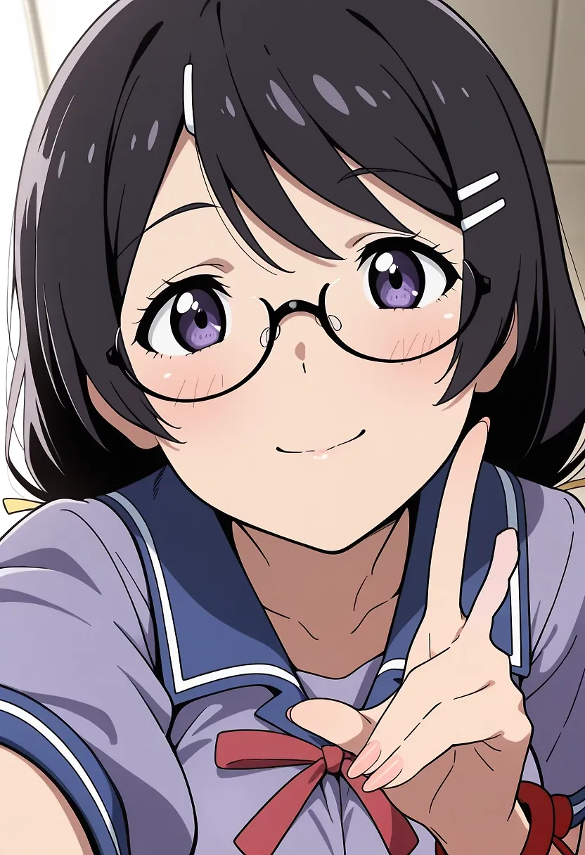 AI art "Tsubasa Hanekawa" with user description "I found secret pictures of Tsubasa Hanekawa on her phone 😱
Should I keep searching through it?”
@gildenstein @hollenwulf @octavian @peterco
@warmicestudios @casca_kirei-onna @heihund
@bad77 @a_casual_prompter @parda @terror2
@goobygubby @cro_bo @varcolac @smut317
@gildenstein @zerogroupe21 @saltymajor778 @zesoul"