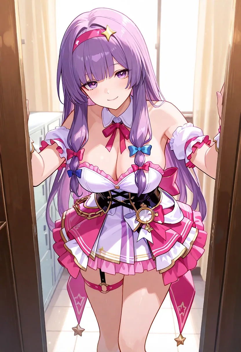 AI art "Patchouli idol"