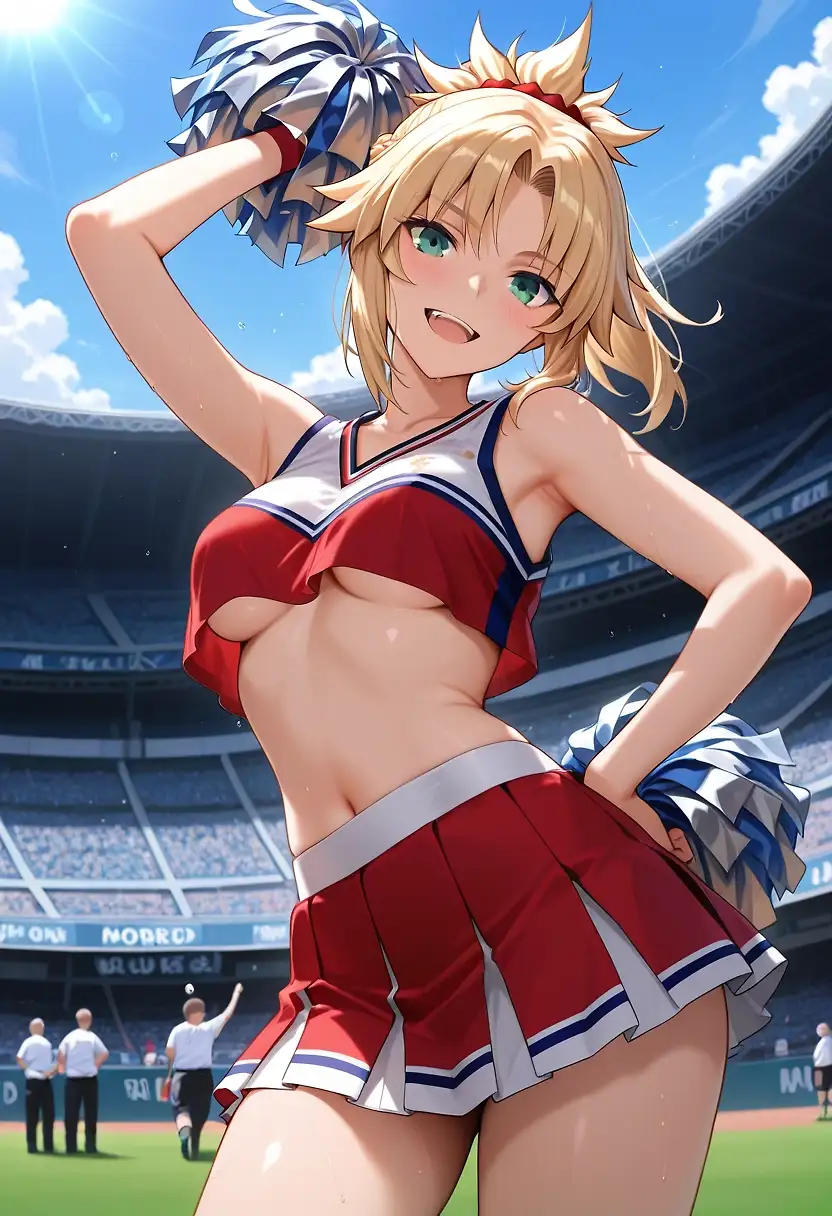 Anything Artoria can do, Mordred can too!