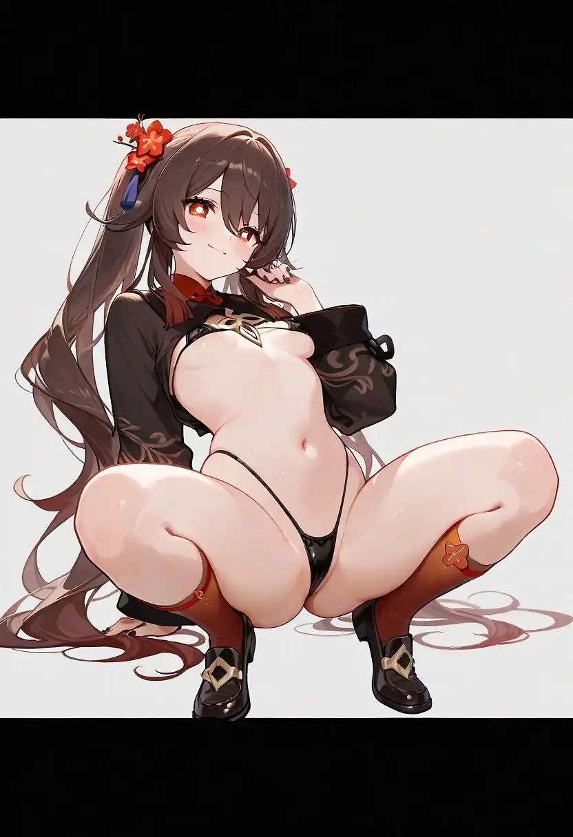 AI art '胡桃'