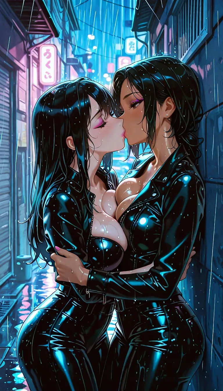 Under the rain