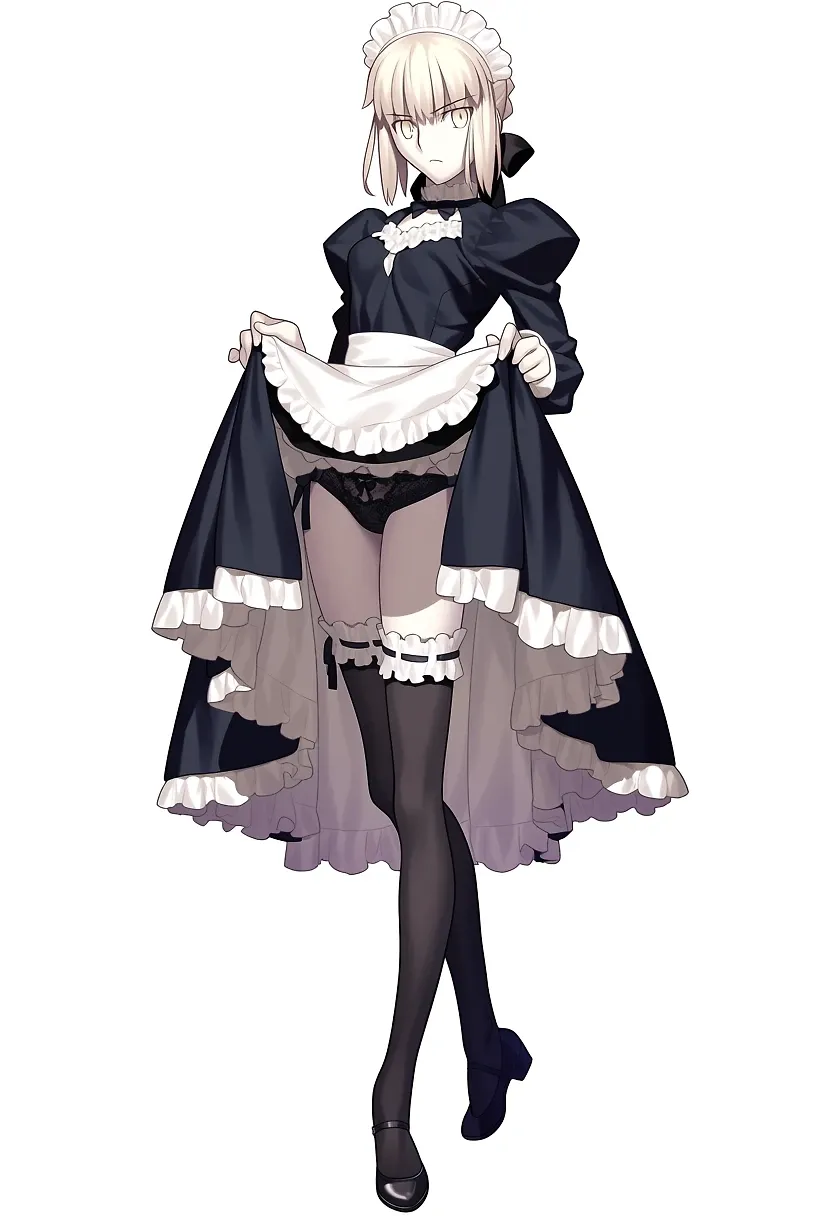 AI art "Saber Alter"