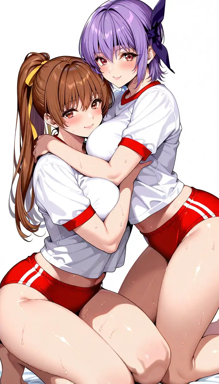 AI art "Sisters"