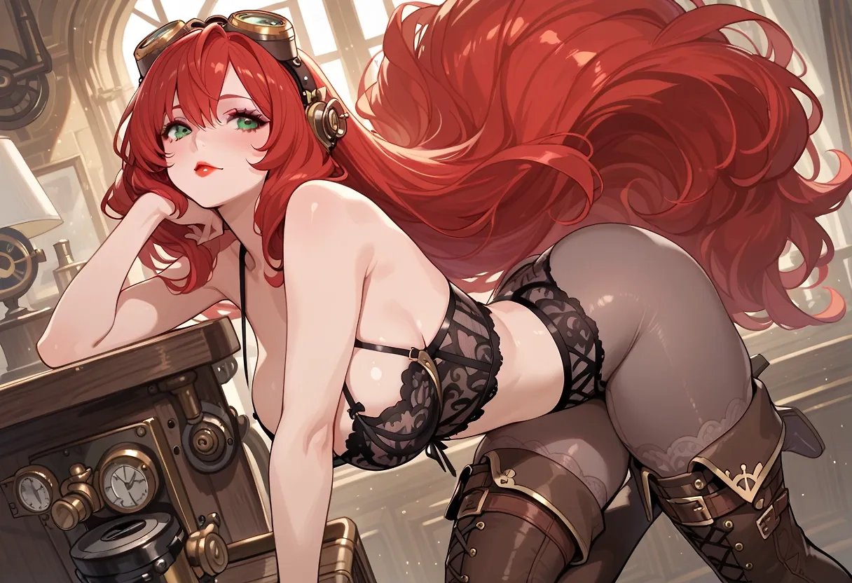 red hair