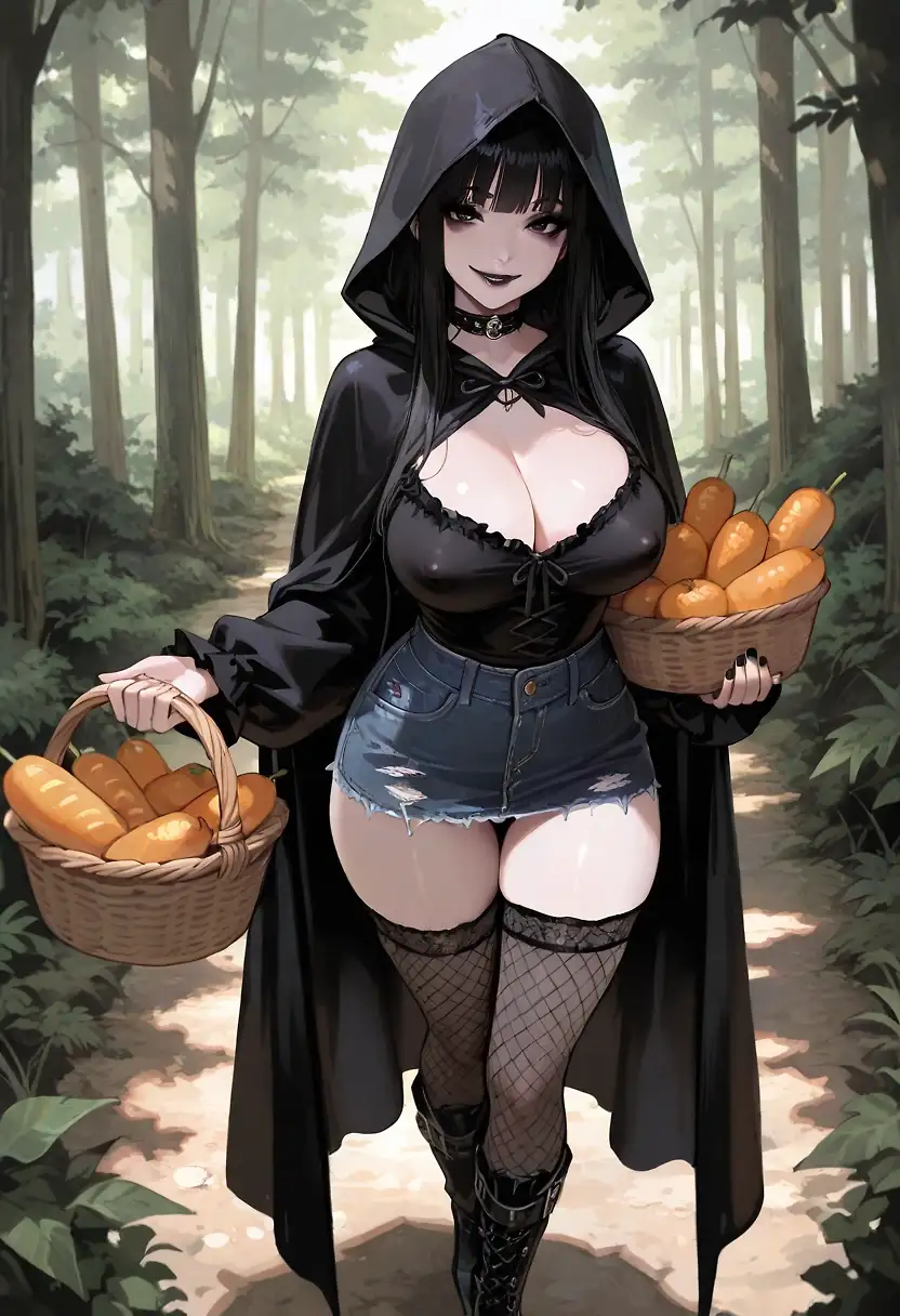 Little Goth Riding Hood