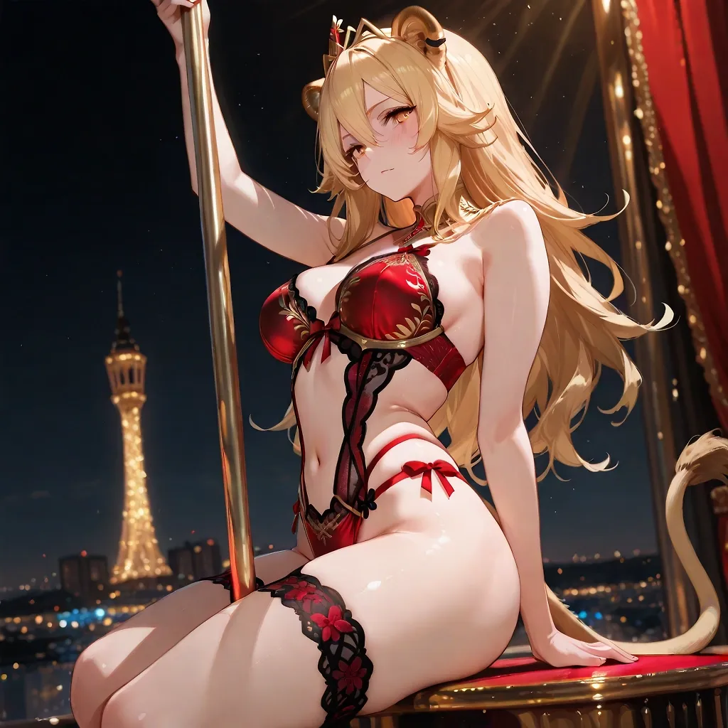 AI art "Sofia's: Stripper Challenge" with user description "For @zerogroupe21’s Stripper Challenge, I brought my hottest model to the pole. Hope you enjoy the show! 😽😻

@bad77 @parda @peterco @warmicestudios @octavian @cef_ultra @dreamerofdreams @gildenstein @terror2 @artfx85 @cro_bo @smut317 @barry915 @a_casual_prompter @casca_kirei-onna @heihund @azariel @hollenwulf"