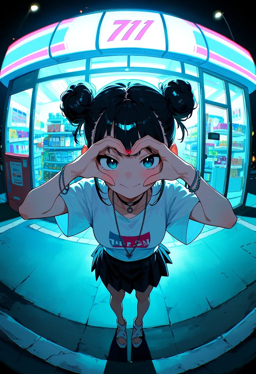 AI art "711"